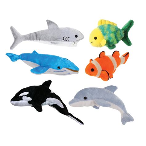 Fish and Sea Life Hand Puppets by Folkmanis Puppets.